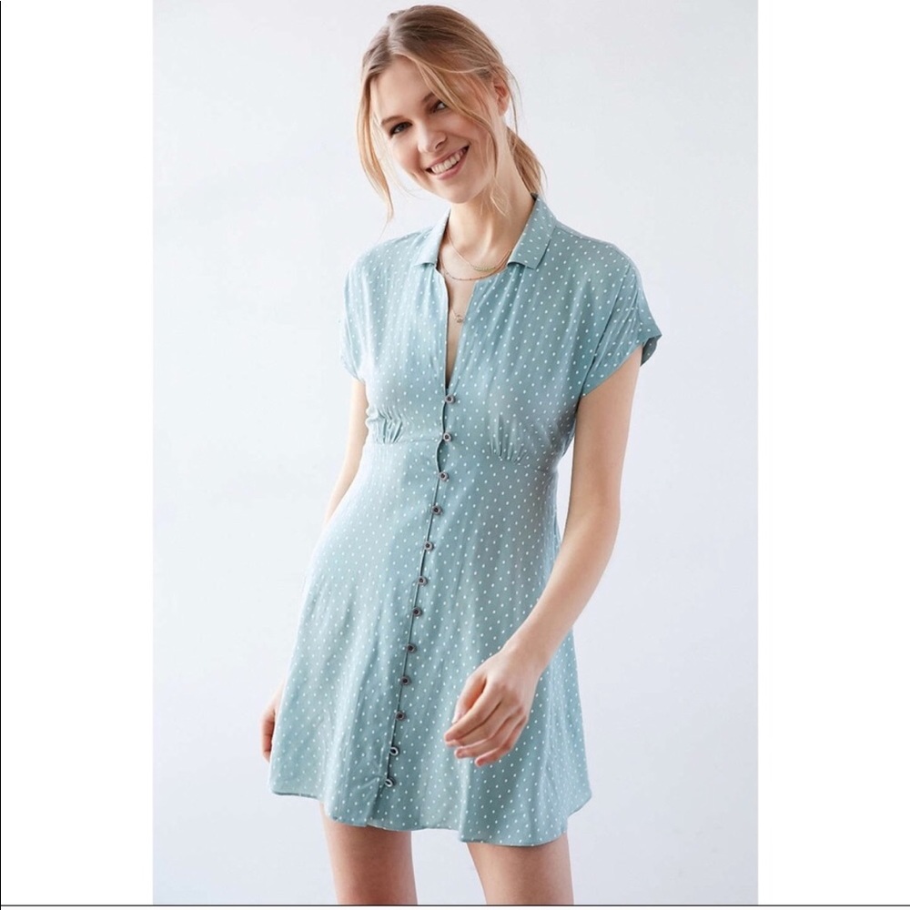 Kimchi Blue polka dot dress